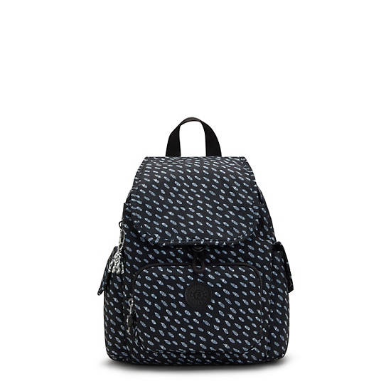 Kipling City Pack Mini Klassieke Printed Rugzak Blauw | BE 1482BE